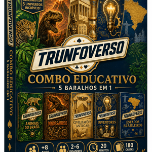 Combo Trunfoverso — 5 Jogos Educativos em PDF para Imprimir