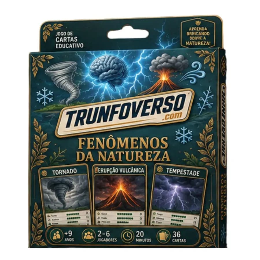 Trunfo dos Fenômenos da Natureza — Jogo Educativo em PDF